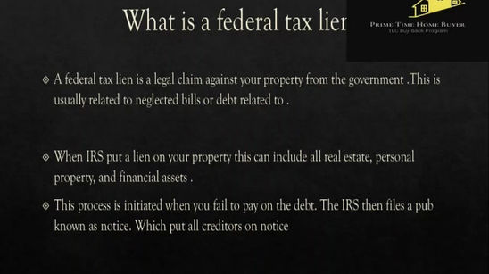Understanding Federal Liens